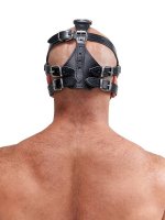 Preview: Mister B Leather Face Muzzle Harness