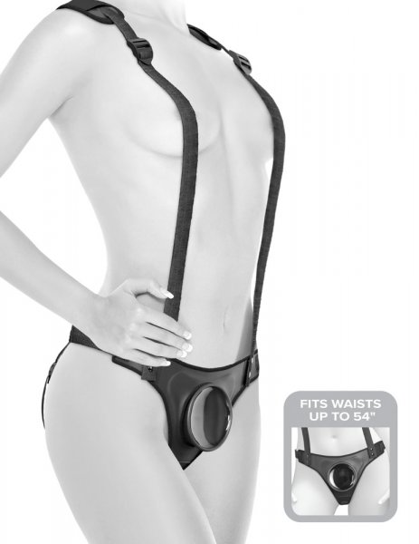 Comfortable strap-on suspenders from Steeltoyz