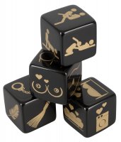 Preview: Erotic set of 4 cubes for couples