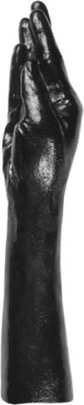 Hand-Dildo All Black Wolfgang: Anatomically correct enjoyment