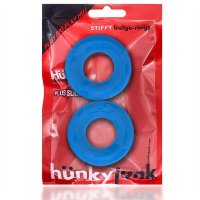 Preview: Oxballs STIFFY 2-pack Bulge Cockrings - Teal Ice