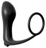 Preview: Ass Gasm Cockring Vibrating Plug