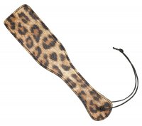 Preview: Leopard Wild Passion - Leopard Print Bondage Set with Flogger