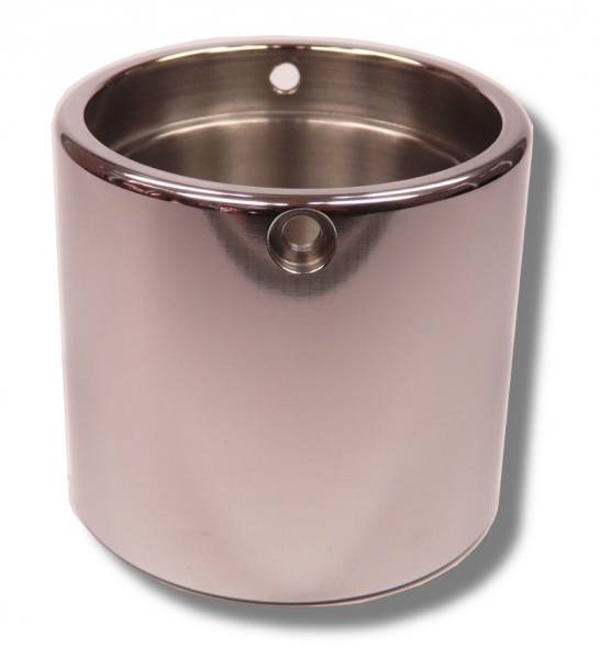 Ballstretcher cup 2 kg of polished stainless steel