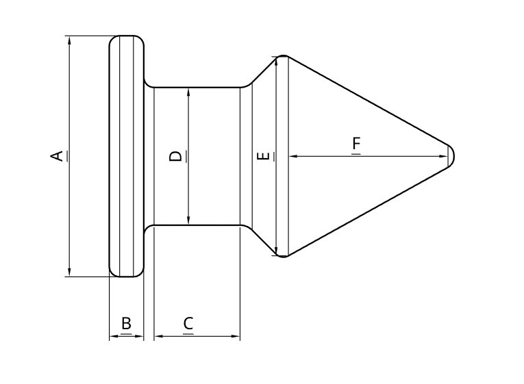 Stainless steel butt plug made to measure