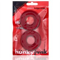 Preview: Oxballs STIFFY 2-pack Bulge Cockrings - Cherry Ice