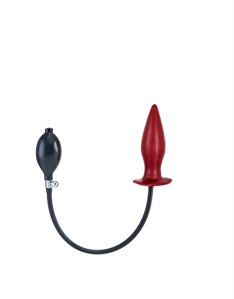 Inflatable Butt Plug - Red