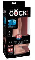 Preview: 6.5&quot;&quot; Triple Density Cock with Balls