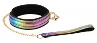 Preview: Exclusive Glossy Rainbow restraint set for intense bondage experiences