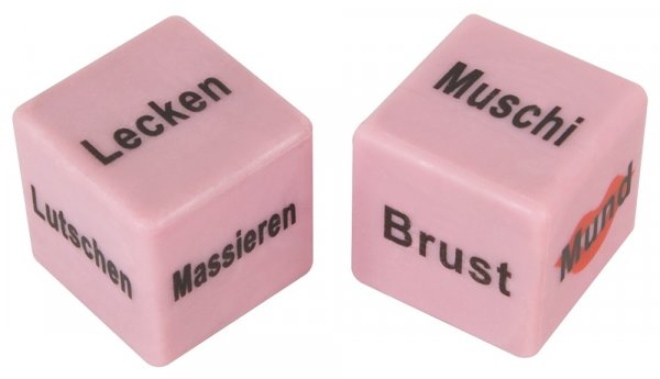 Erotic dice game for couples