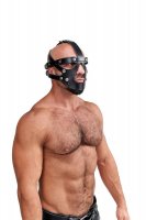 Preview: Mister B Leather Face Muzzle Harness