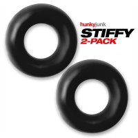 Preview: Oxballs STIFFY 2-pack Bulge Cockrings - Tar Ice